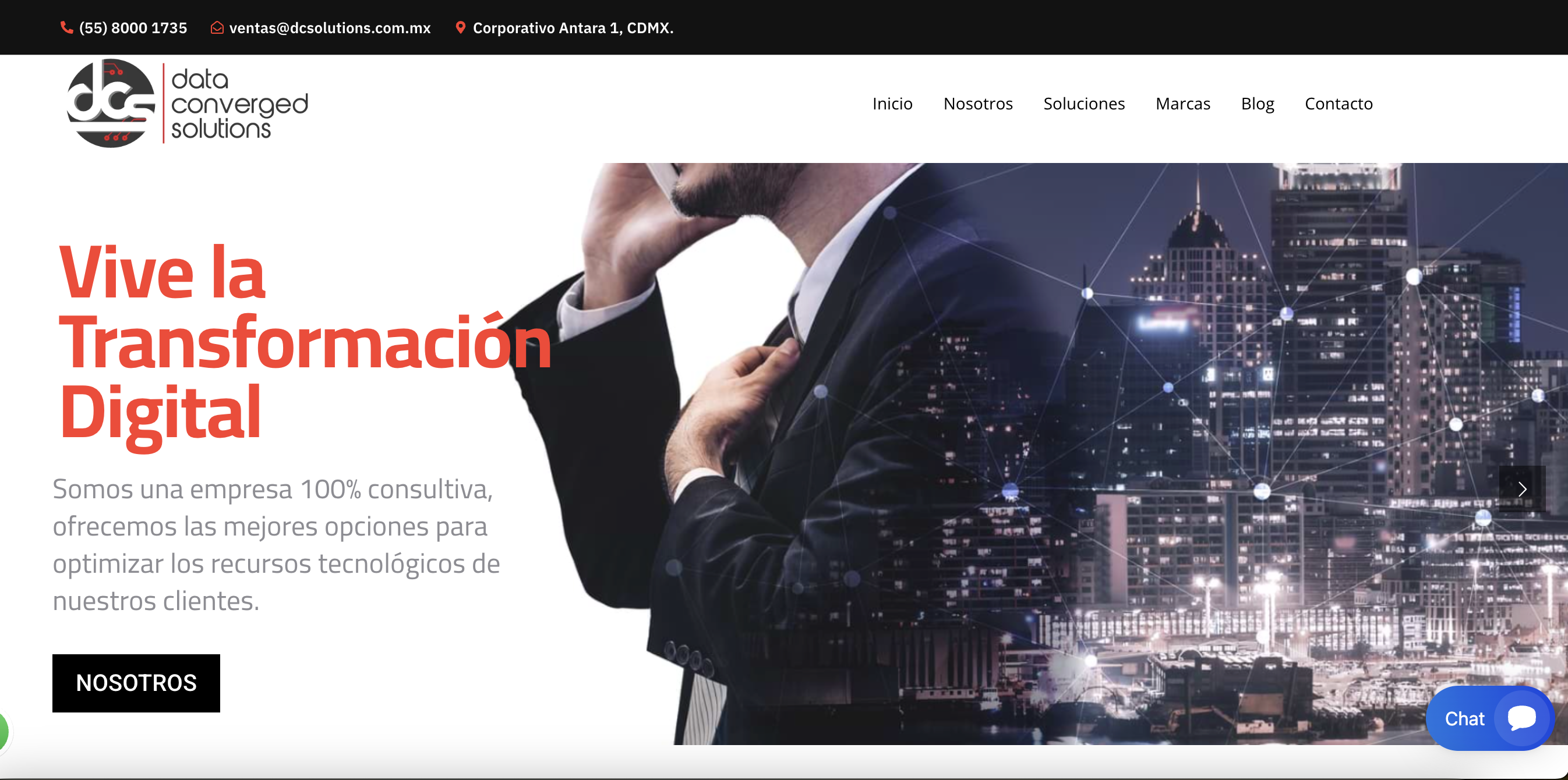 Proceso de Ventas para DC Solutions mockup